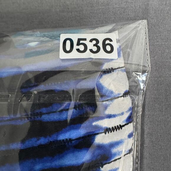 Catherines Jacket Womens 2X Blue Printed Open Front Quilted Business Casual Plus - Picture 6 of 6